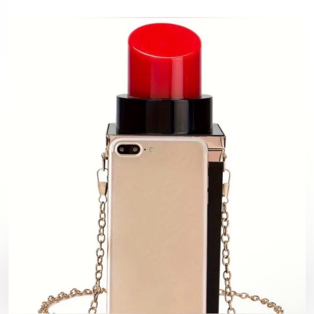 Acrylic Lipstick Crossbody Shaped
Handbag 💄 - Picture 6 of 15